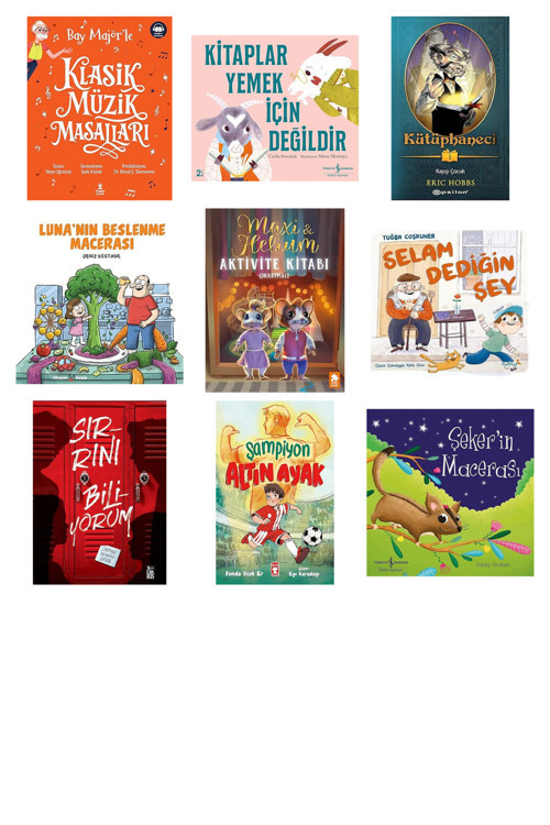 Klasik Müzik Masalları Tek Cilt Özel Baskı Turuncu (7 Kitap ... +8 Çocuk Kitabı