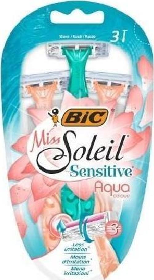 Miss Soleil Sensitive Aqua 3 Lü Bayan Tıraş Bıçağı