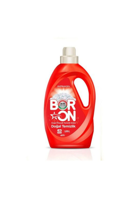 2'li Boron Sıvı Çamaşır Deterjanı Doğal Temizlik Beyazlar 1690 Ml.