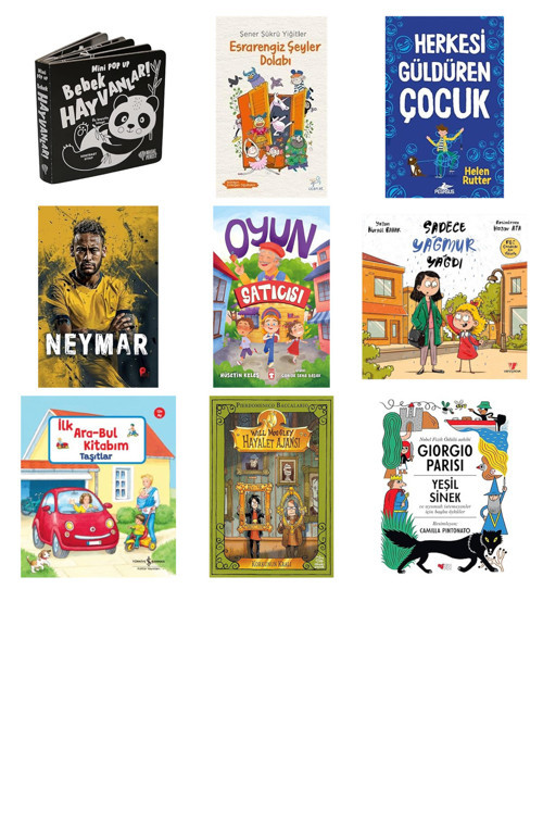 Bebek Hayvanlar! - Mini Pop Up... +8 Çocuk Kitabı