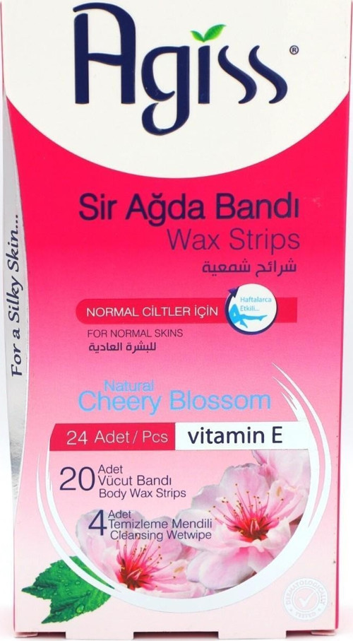 Sirli Vücut Ağda Bant 24 Lü Normal Ciltler İçin