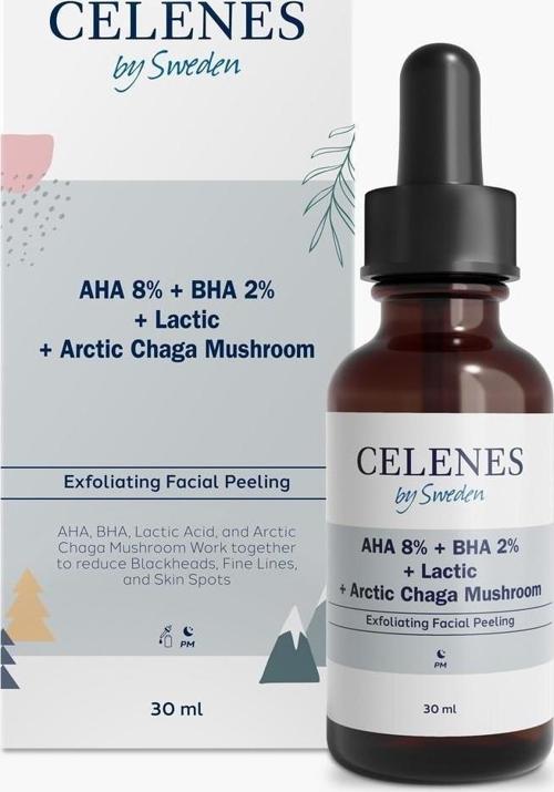 Yüz Serum Aha + Bha + Lactıc + Arctıc Chaga Mushroom 30 ML