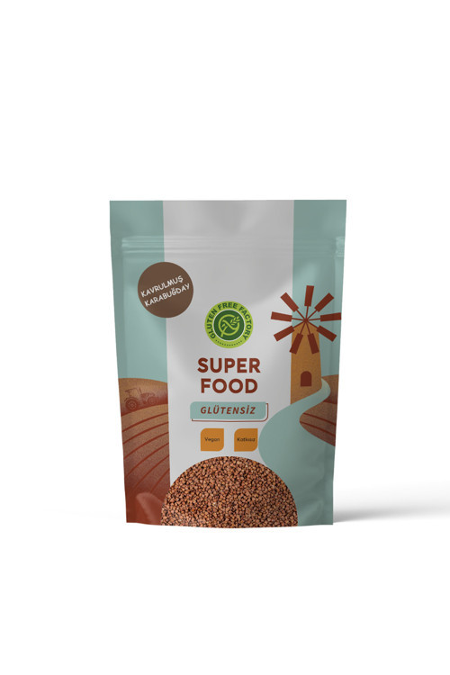 Glütensiz Kavrulmuş Karabuğday Sade 1 Kg (PİLAVLIK)
