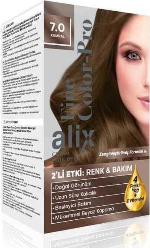 Kit Saç Boyası Color Pro 7.0 Kumral
