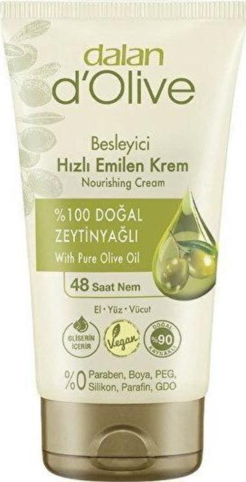 Dolive Mini Zeytinyağlı Hızlı Emilen 20 Ml Tüp Krem