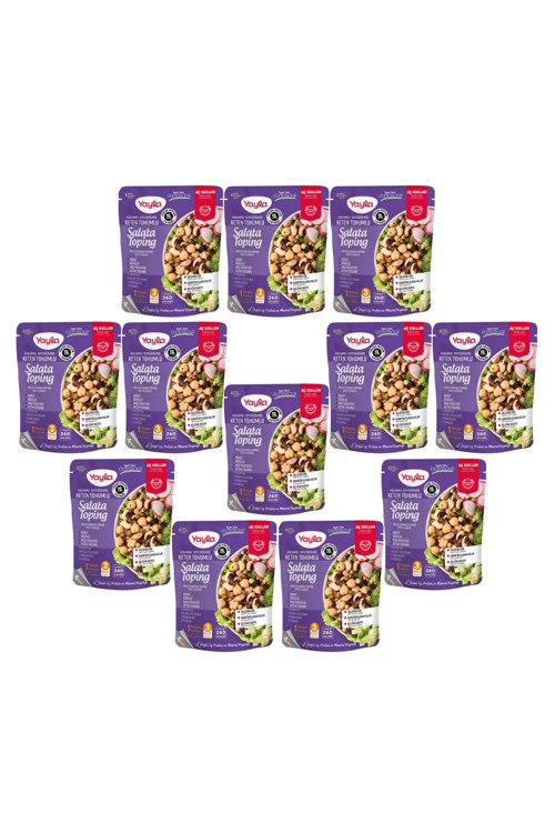Haşlanmış Suyu Süzülmüş Keten Tohumlu Salata Toping 150 g x12