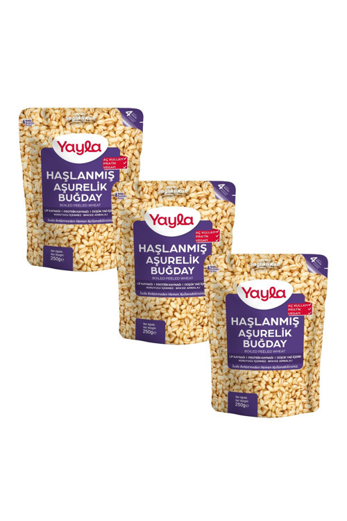 Haşlanmış Aşurelik Buğday 250 gr X3