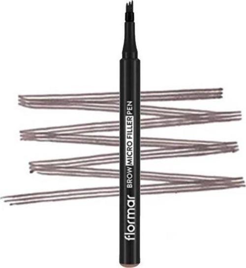 Brow Mıcro Fıller Kaş Kalemi Pen 001 Lıght Brown