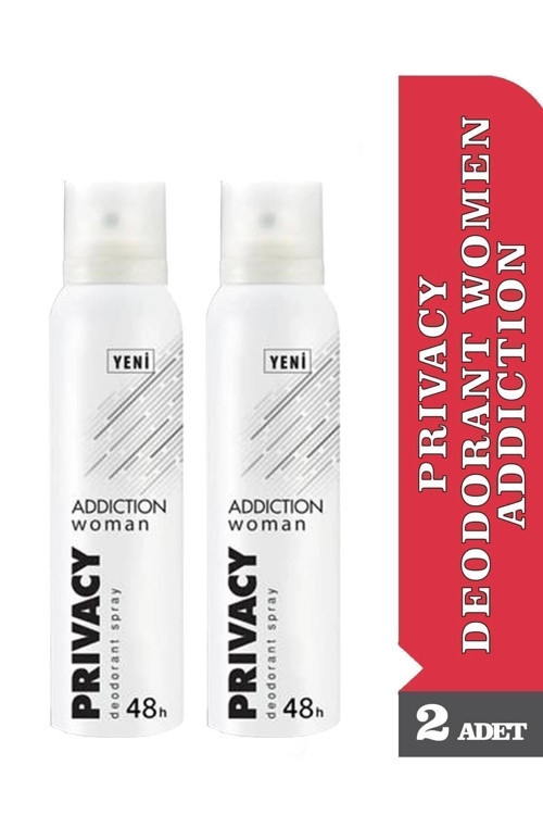 2 X 200 ml Addiction Woman Deodorant 48h Koruma 200ml X 2