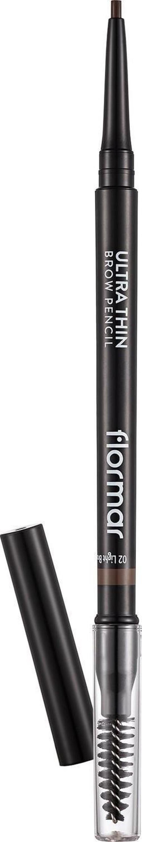 Ultra Thın Brow Pencıl Kaş Kalemi 02 Lıght Brown