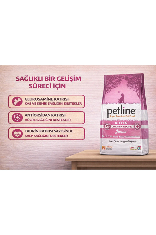 Kondroitin Ve Taurin Destekli Tavuklu Yavru Kedi Maması 1,5kg - Junıor Kıtten