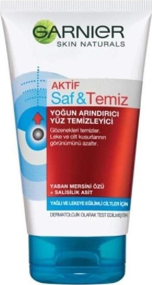 Garnıer Aktif Saf Temiz Yoğun Arındırıcı Yüz Temizleyici 150 Ml DELİST