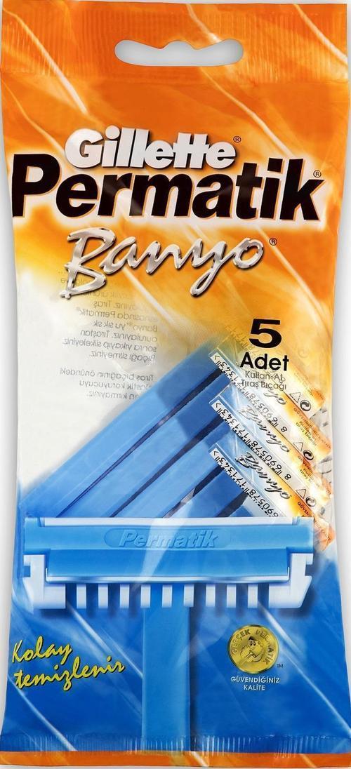 Permatik Banyo Kullan At Tıraş Bıçağı 5 Li