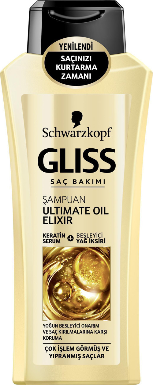 Glıss Şampuan Ultımate Oıl Elıxır 360 Ml