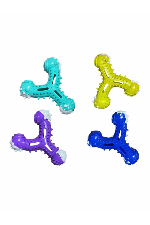 Sert Plastik Köpek Diş Kaşıma Oyuncağı