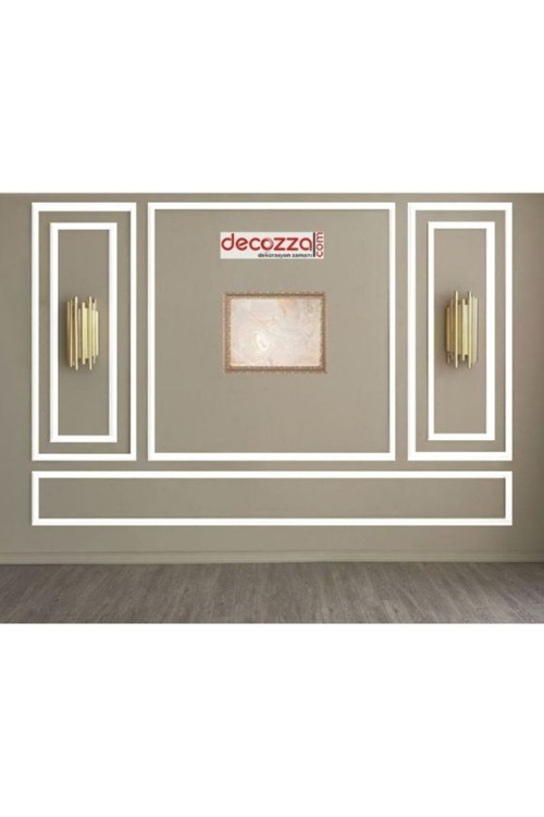 Dekoratif Boyanabilir Duvar Çıtası 2,5 cm ÇITA002