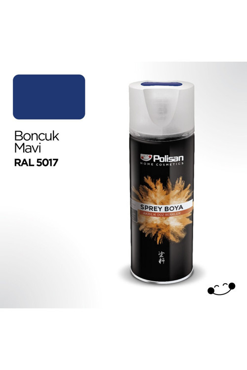 Akrilik Boncuk Mavi Sprey Boya 400 ml - RAL 5017