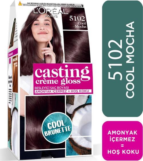 Casting Crème Gloss Saç Boyası - 5102 Cool Mocha