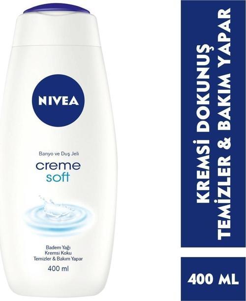 Duş Jeli Creme Soft 400 Ml