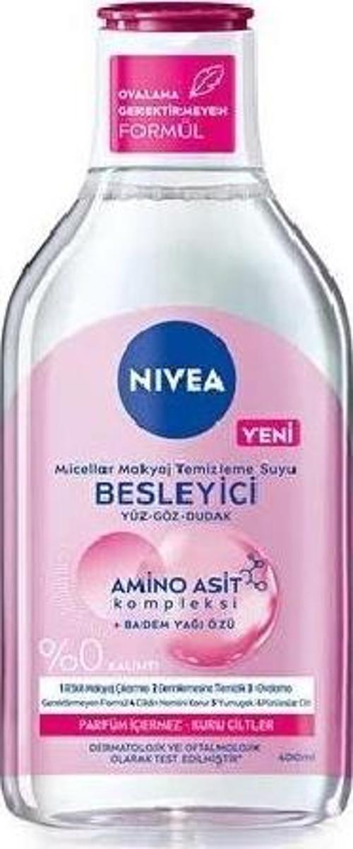 Mıcellar Makyaj Temizleme Suyu Besleyici Kuru Ciltler 400 Ml