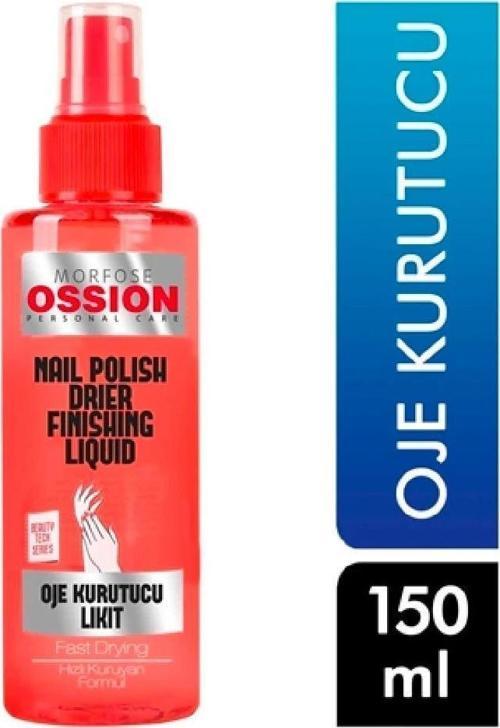 Morfose Ossıon Nail Polısh Dryer Oje Kurutucu Likid 150 Ml