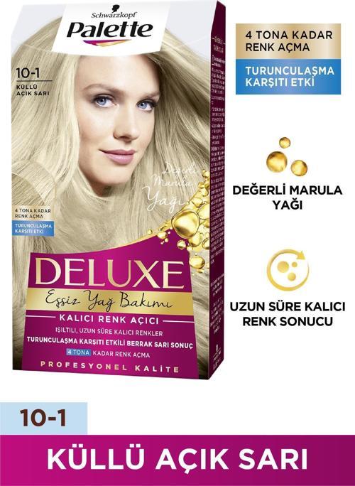 Deluxe Saç Boyası 10-1 Küllü Açık Sarı