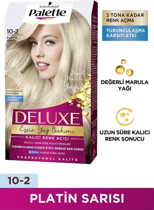 Deluxe Saç Boyası 10-2 Platin Sarısı
