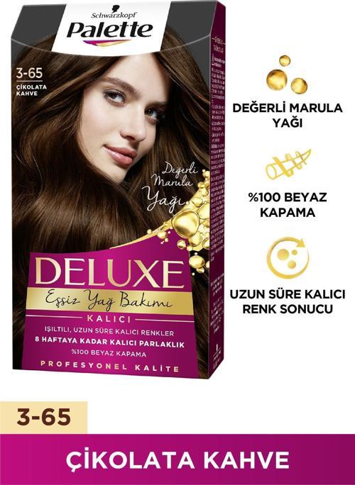 Deluxe Saç Boyası 3-65 Çikolata Kahve