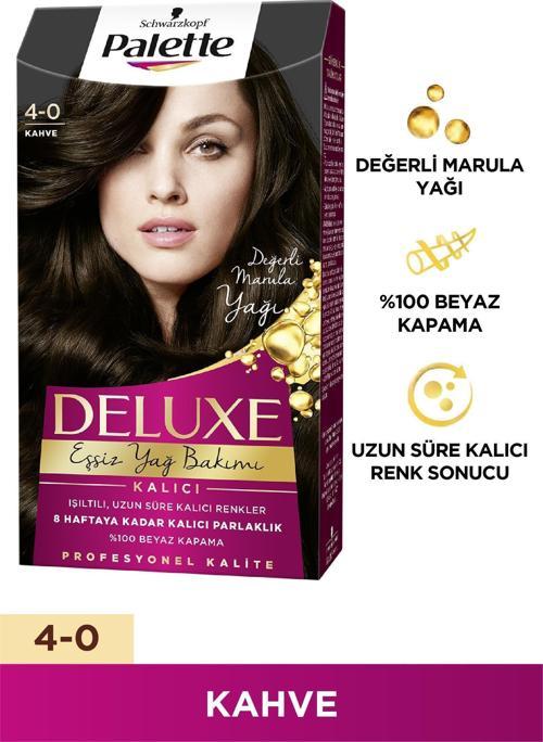 Deluxe Saç Boyası 4-0 Kahve
