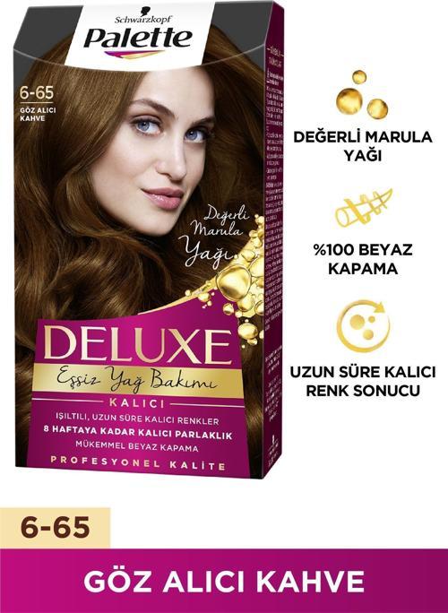 Deluxe Saç Boyası 6-65 Göz Alıcı Kahve