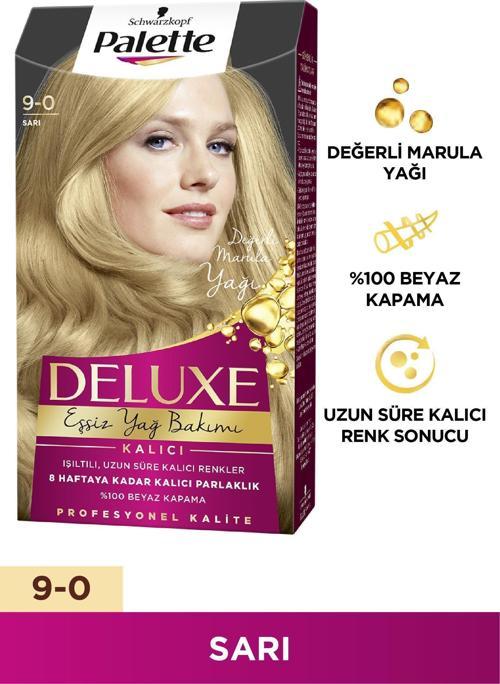 Deluxe Saç Boyası 9-0 Sarı