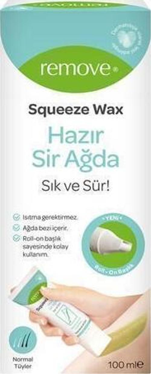 Squeeze Wax Hazır Sir Ağda Normal Tüyler 100 Ml