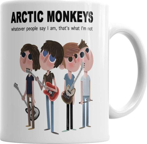 Arctic Monkeys Kupa Bardak Porselen