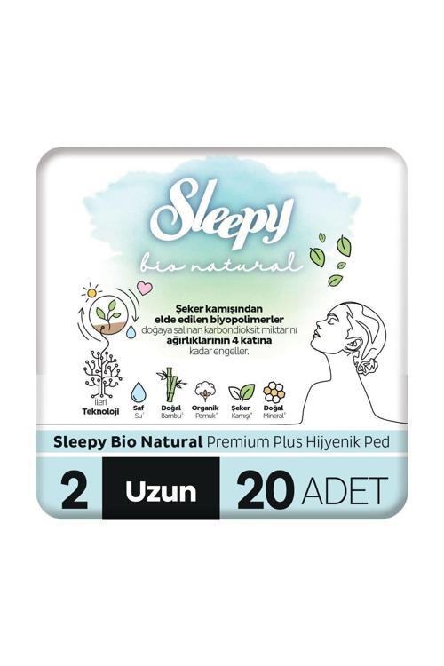 Bio Natural Premium Plus Hijyenik Ped Uzun 20 Adet Ped