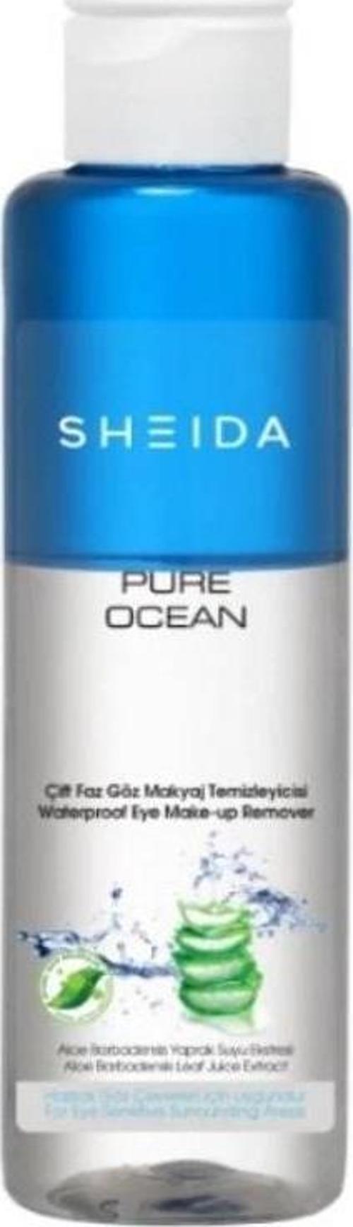 Sheıda Pure Ocean Suya Dayanıklı Göz Makyaj Temizleyici Tüm Ciltler İçin 150 Ml