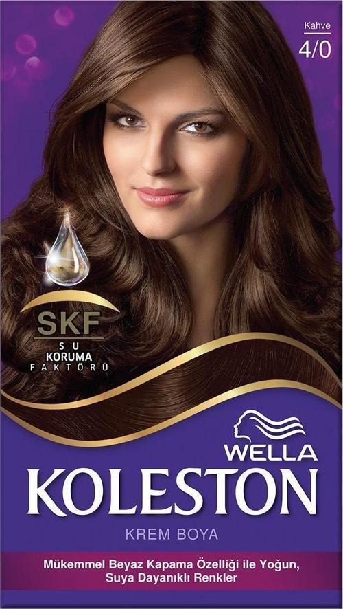 Koleston Kit Saç Boyası 4/0 Kahve