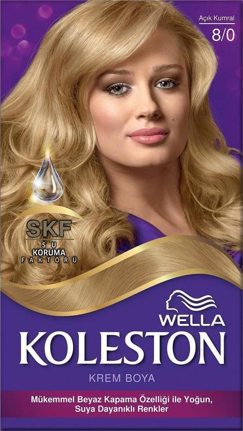 Koleston Kit Saç Boyası 8/0 Açık Kumral