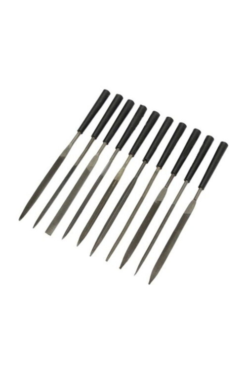 -Mini Metal Eğe Törpü Tesfiye Raspa Rendeleme Zımparalama 10lu