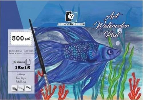 Art Spiralli Sulu Boya Defteri 15 X 15 300 Gr.  ALX-3954