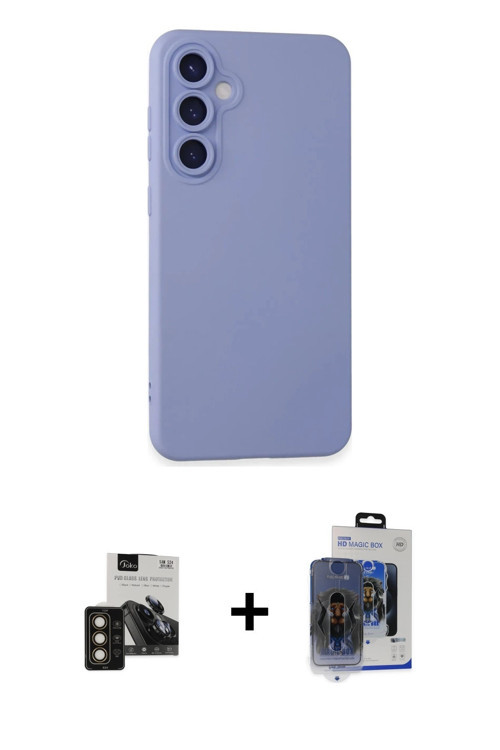 ieg™ Galaxy S24 Kılıf Ahenk Serisi - Siyah Vanessa Magic Cam + Gold PVD Metal Kamera Lens