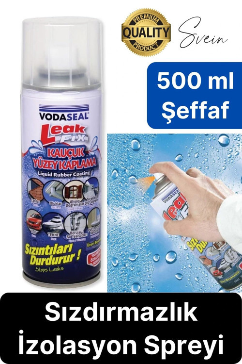Suprey Şeffaf Sızdırmazlık Su İzolasyon Spreyi Mutfak Banyo Araba Tekne Seramik Hortum Metal Yüzey