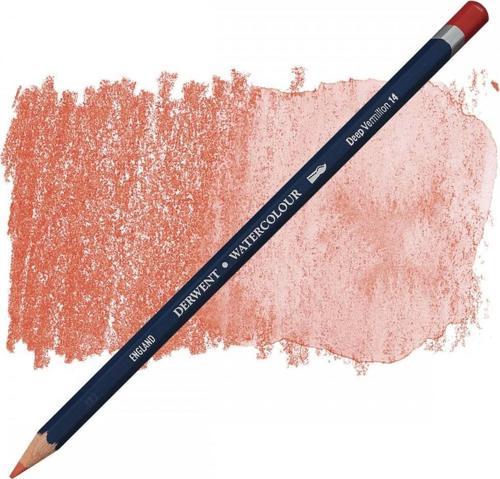 14 Deep Vermilion Derwent Watercolour Suluboya Kalemi