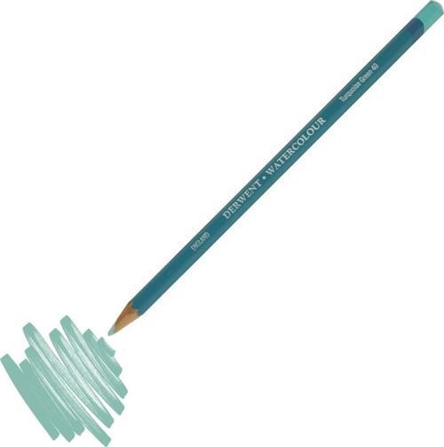 40 Turquoise Green Derwent Watercolour Suluboya Kalemi