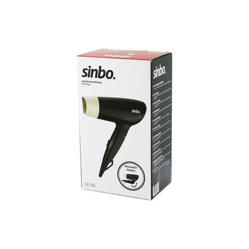 KREM SAÇ KURUTMA MAKİNESİ KATLANABİLİR 2 KADEME HIZ AYARI SHD-7053 (4604)