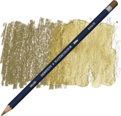 52 Bronze Derwent Watercolour Suluboya Kalemi