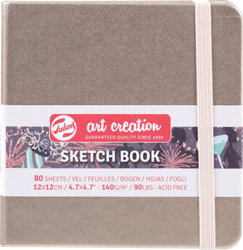 TAC SKETCH BOOK CHAMPAGNE 12X12 140GR