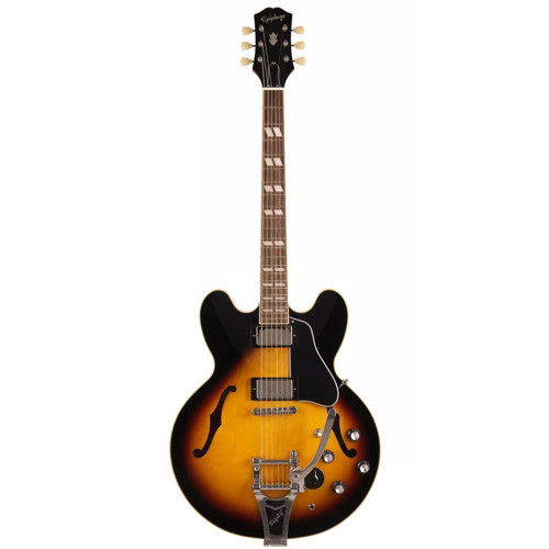 Inspired by Gibson ES-345 Varitone Bigsby Elektro Gitar (Vintage Sunburst)