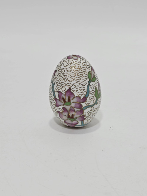 Cloisonne Mineli Dekoratif Yumurta 6,5cm