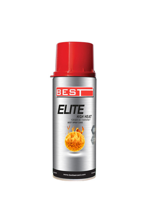 ELİTE 600cc YÜKSEK ISI BOYASI 400ml. SİYAH
