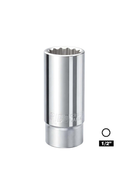 1/2 On İki Köşe Yıldız Derin Lokma 30 mm